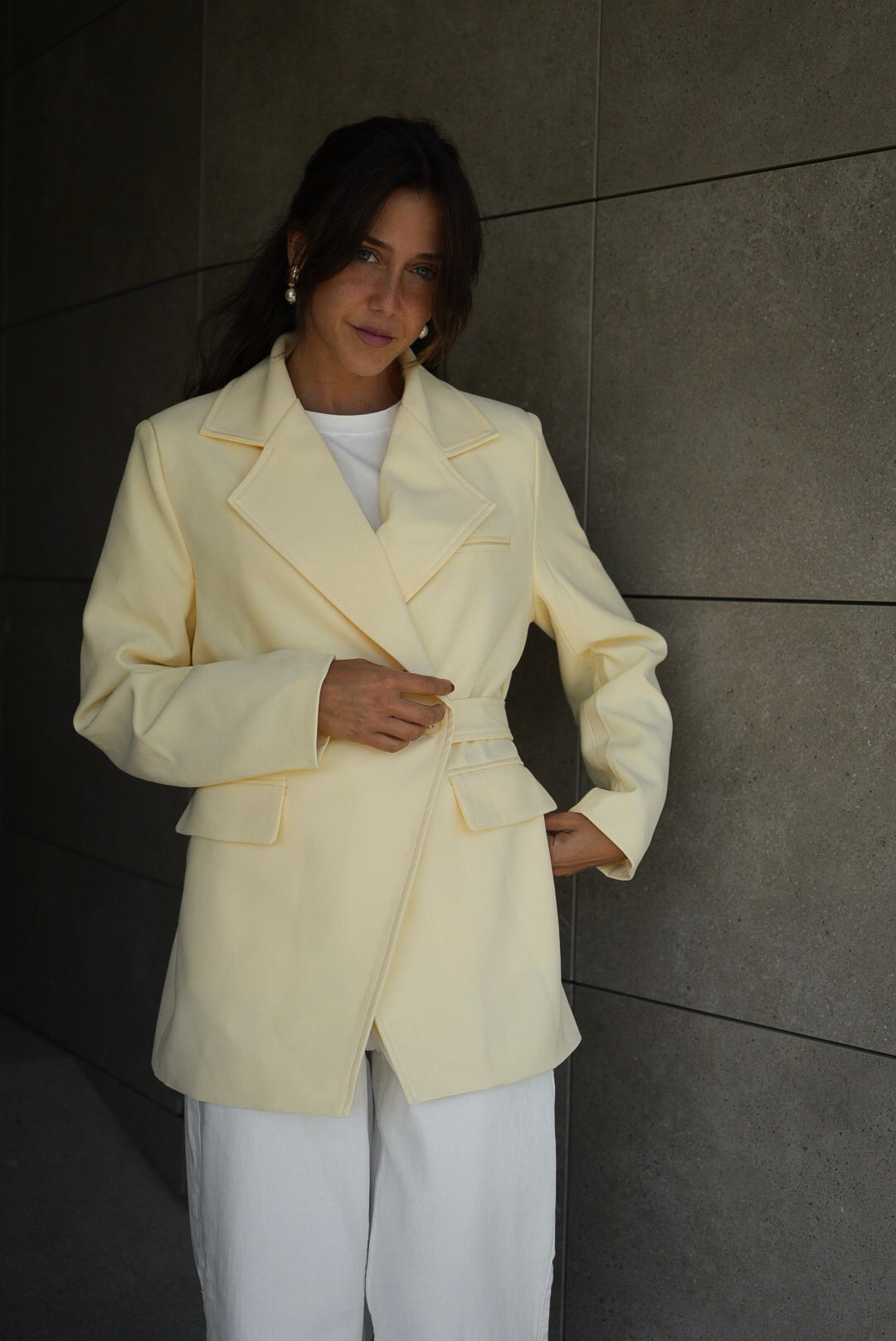 Yellow Butter Blazer