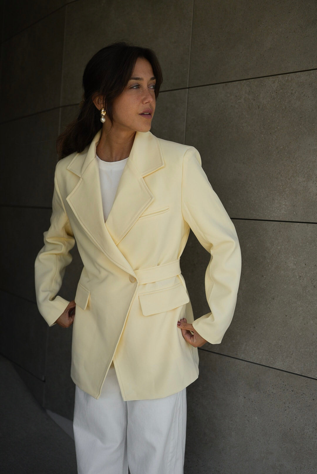 Yellow Butter Blazer