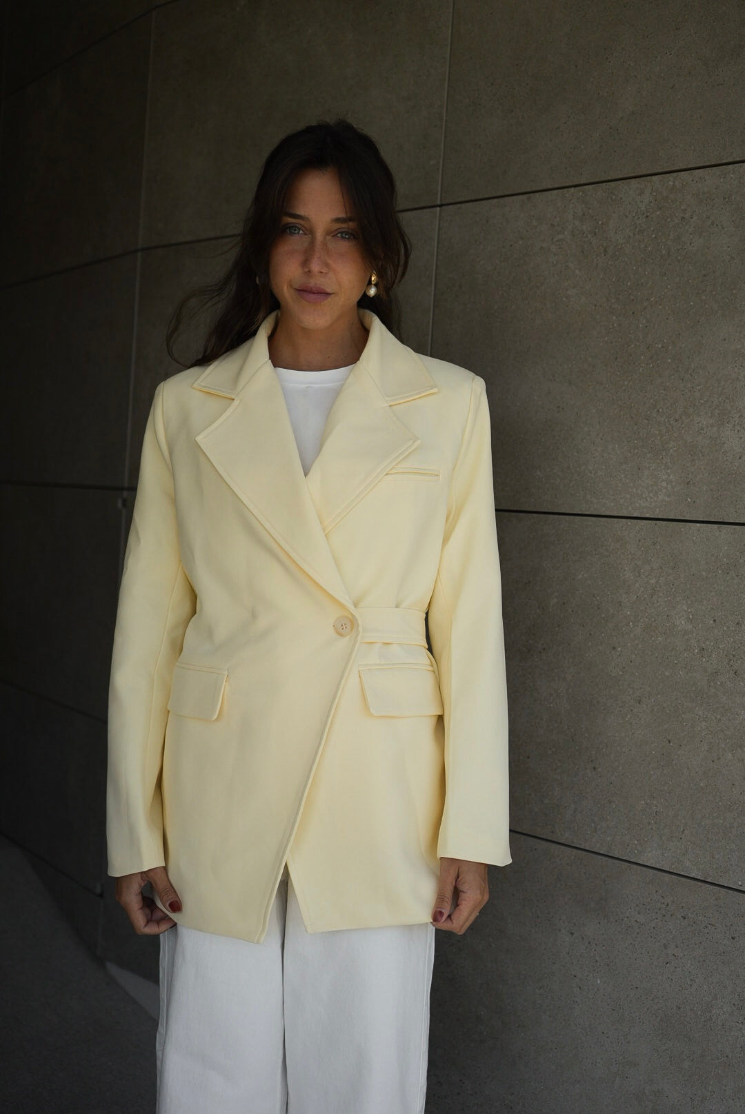 Yellow Butter Blazer