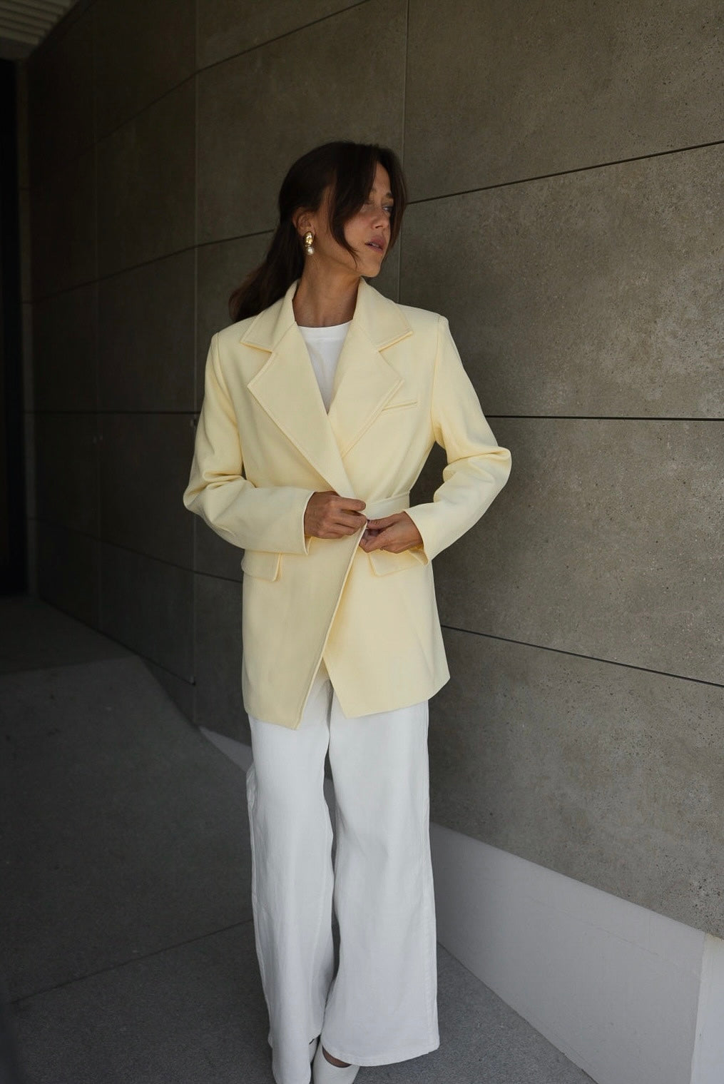 Yellow Butter Blazer