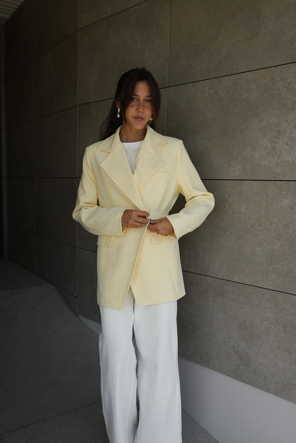 Yellow Butter Blazer