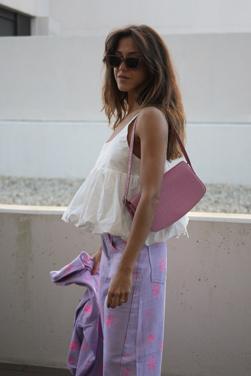 Peplum Bubble Top