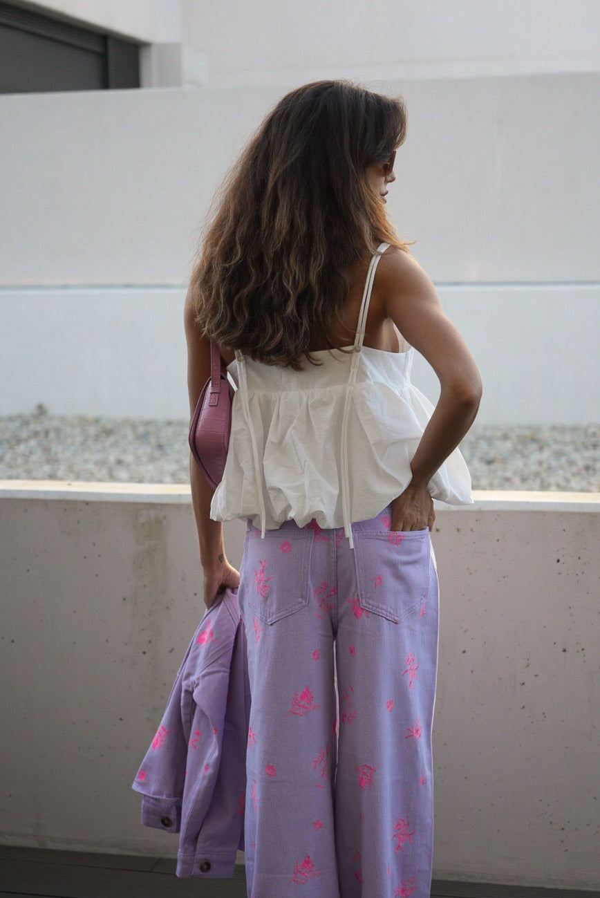 Peplum Bubble Top