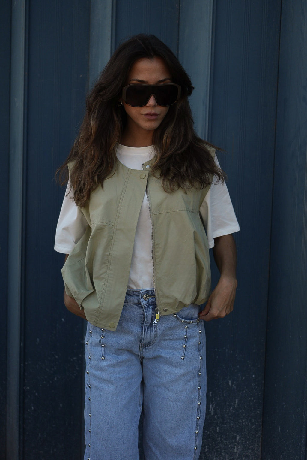 Green Bubble Vest