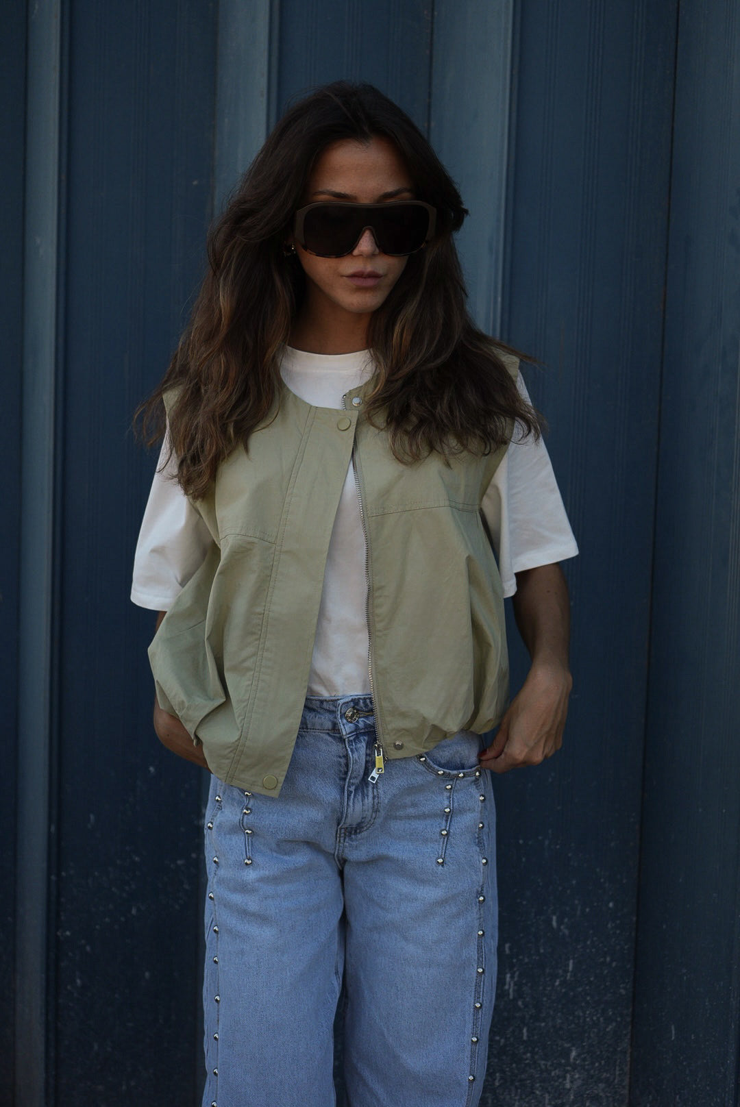 Green Bubble Vest